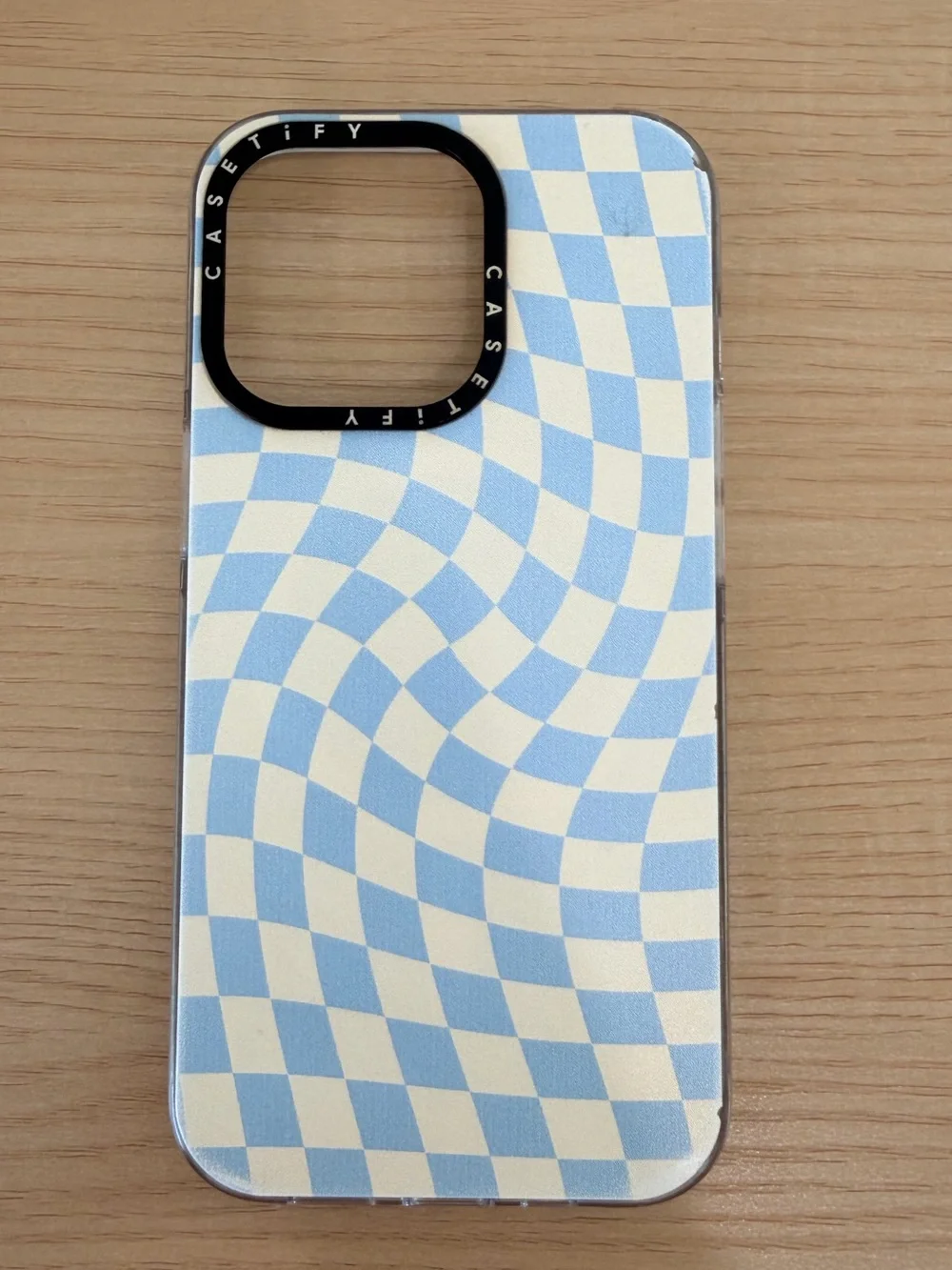 💙✨ CASETiFY Baby Blue Twist Clear iPhone 13 Pro MagSafe Case 📱
